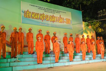 Liên hoan hợp ca quận 5 năm 2014