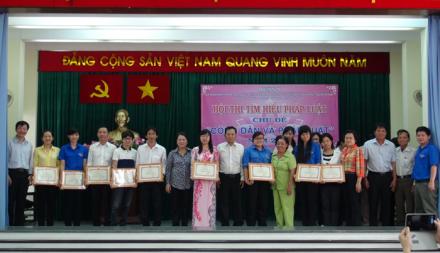 HỘI THI TÌM HIỂU PHÁP LUẬT NĂM 2014 CHỦ ĐỀ 