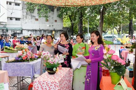 HỘI THI CẮM HOA 